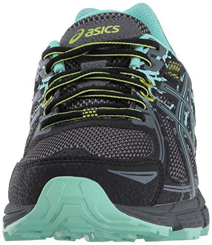 Asics - Gel-Venture 6 - Zapatillas deportivas para mujer, para correr, Negro (Negro/Carbono/Lima Neón), 39 EU