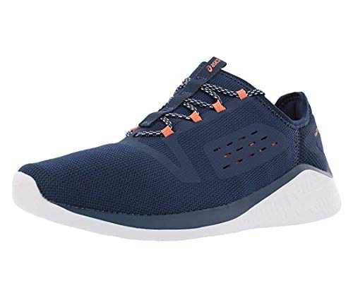 Asics Mujeres Calzado Atlético, Dark Blue/Dark Blue/Begonia Pink, Talla 7