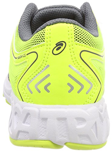 Asics Noosa GS, Zapatillas de Running Unisex Adulto, Amarillo (Carbon/Safety Yellow/Mid Grey 9707), 37 EU