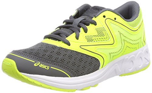 Asics Noosa GS, Zapatillas de Running Unisex Adulto, Amarillo (Carbon/Safety Yellow/Mid Grey 9707), 37 EU