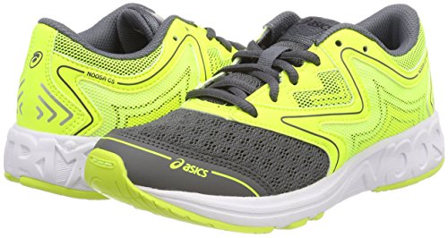 Asics Noosa GS, Zapatillas de Running Unisex Adulto, Amarillo (Carbon/Safety Yellow/Mid Grey 9707), 37 EU