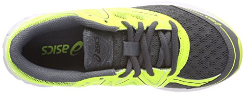 Asics Noosa GS, Zapatillas de Running Unisex Adulto, Amarillo (Carbon/Safety Yellow/Mid Grey 9707), 39 EU