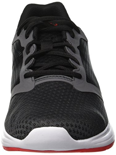 Asics Patriot 10 Zapatillas de Running Hombre, Multicolor (Dark Grey/Red Alert 021), 45 EU