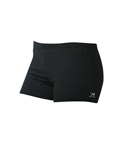 Asioka 113/15 Pantalón Corto Deportivo, Mujer, Negro, L