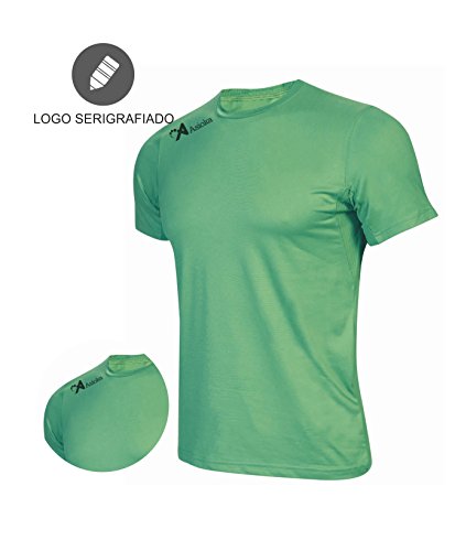 Asioka 130/16 Camiseta Deportiva, Unisex Adulto, Verde, M