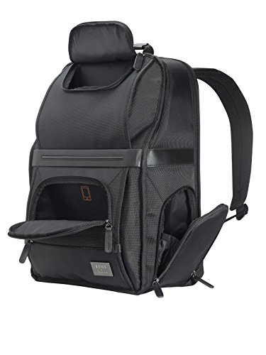 ASUS Midas Mochila Imitación Piel, Nylon Black - Mochila para portátiles y netbooks (Imitación Piel, Nylon, Black, 40,6 cm (16"), 1,11 kg, 203 x 508 x 330 mm)