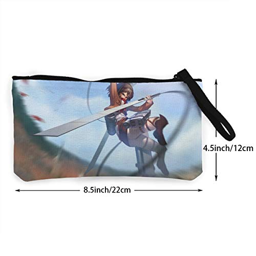 Attack on Titan - Monedero para hombre y mujer, con cierre