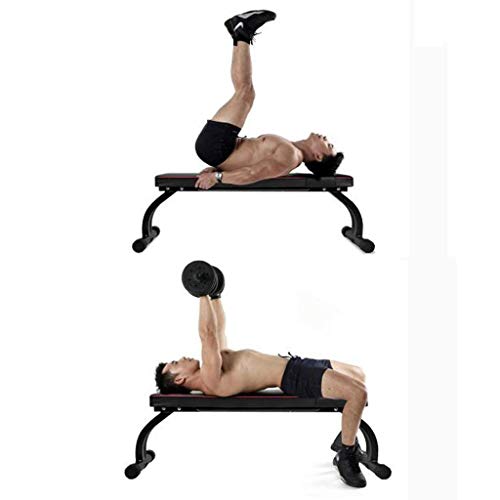 Baibao Banca con Mancuernas Bird Profesional Bench Press de banca Inicio de Fitness Silla Equipo Pecho Masculino Muscular del músculo Abdominal Formación Barra Silla Fitness Gym (Size : 140x35x43cm)