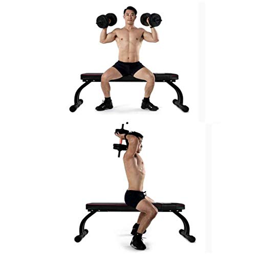 Baibao Banca con Mancuernas Bird Profesional Bench Press de banca Inicio de Fitness Silla Equipo Pecho Masculino Muscular del músculo Abdominal Formación Barra Silla Fitness Gym (Size : 140x35x43cm)