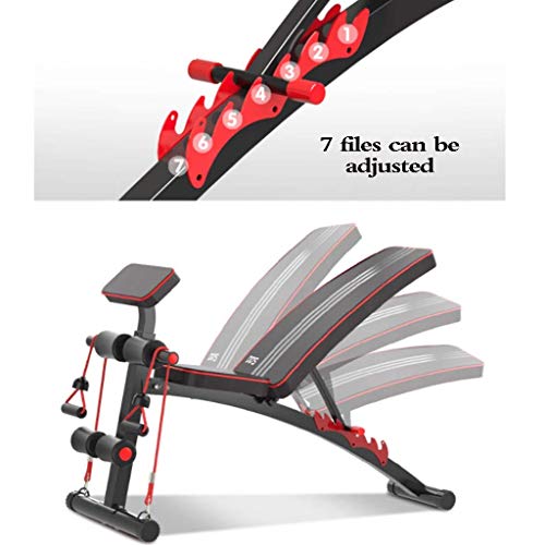 Baibao Banca con Mancuernas en posición supina Junta Sit-up Ayuda Equipo Fitness Deportivo Inicio Multi-Funcional del Banco de Fitness Silla de la Aptitud de heces Mejorar la Aptitud Pical