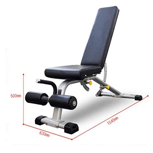 Baibao Banca con Mancuernas Professional Fitness Banco Silla Gimnasio Banco de Ejercicio de Abdominales Junta Equipo de la Aptitud Banco de Entrenamiento Multi-Nivel de Ajuste Puede soportar 400 kg