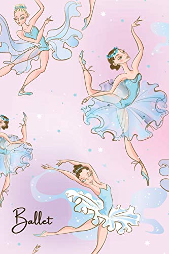 Ballet: Graph Paper Notebook, 6x9 Inch, 120 pages [Idioma Inglés]
