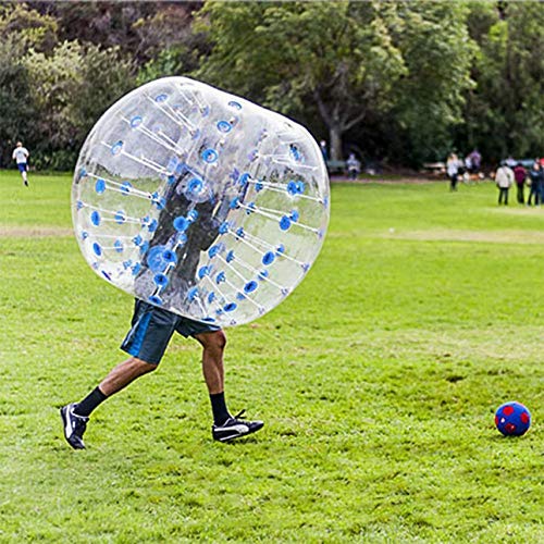 Ballylelly Deporte al Aire Libre Golpeador Humano Bumper Inflable Burbuja de fútbol Zorb Ball para Adultos Colisión Traje de Cuerpo Correr Deporte Juego Familiar