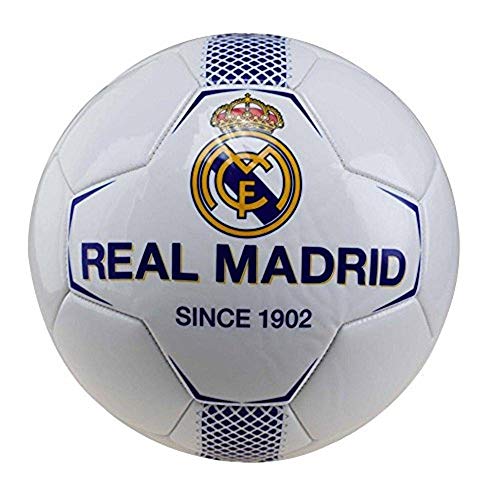 BALON REAL MADRID MEDIANO BLANCO-AZUL