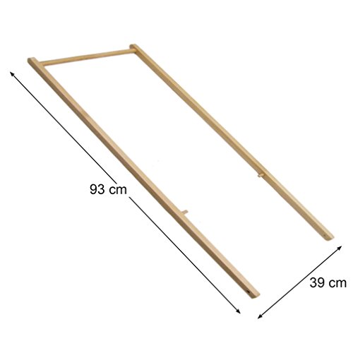Bambini Mundo Empuje Barra cajones de madera para trineo de madera