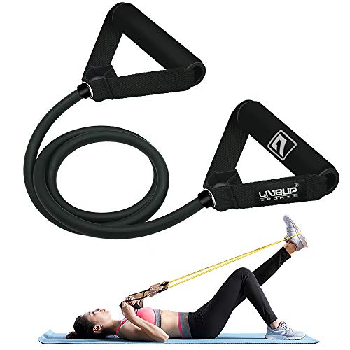 Bandas de Resistencia Ejercicio con Asas Liveup Sports Bandas Elasticas Fitness para Musculación y Recuperación-Eastshining-Bandas de Entrenamiento para Yoga, Pilates, para Mejorar La Movilidad