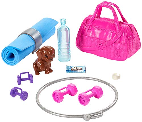 Barbie Bienesta, muñeca con ropa deportiva y accesorios, regalo para niñas y niños 3-9 años (Mattel GJG57) , color/modelo surtido