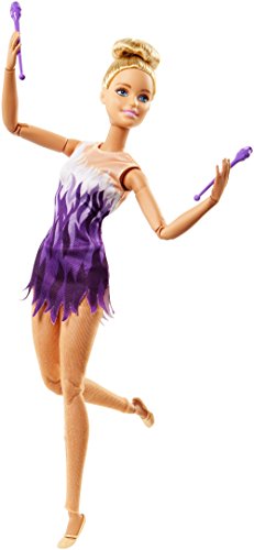 Barbie Quiero Ser gimnasta rítimica, muñeca articulada (Mattel FJB18)