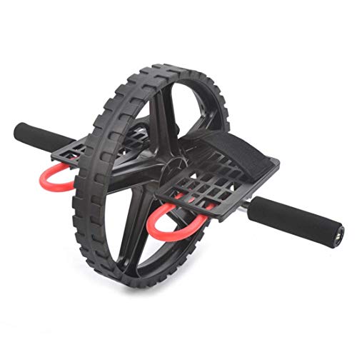 Barir Power Wheel para el Entrenamiento Ultimate Core simultáneamente Trabaja hasta 20 músculos en Todo tu Cuerpo