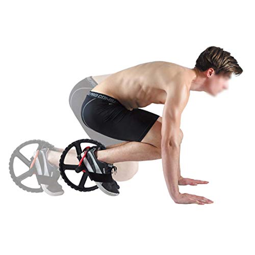 Barir Power Wheel para el Entrenamiento Ultimate Core simultáneamente Trabaja hasta 20 músculos en Todo tu Cuerpo