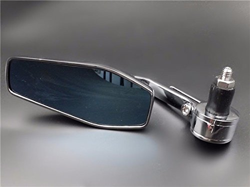 Barra de manillar para motocicleta de 22 mm, retrovisor lateral para ZX6R R1 R6 GSXR CBR 600 F2 F4 FZ6 SV ZX7R CB FZ1 6R Cafe Racer Street Sport Bike