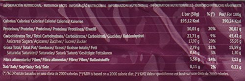 Barrita Energética 100% natural - Alta en proteínas - Avellanas, Cacao y Reishi (50g) - Pack Ahorro de 15 Barritas