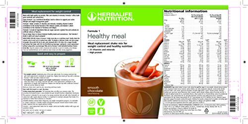 Batido nutricional Herbalife Formula 1, de 550 g (8 sabores)