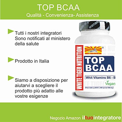 BCAA Aminoácidos Ramificados 2: 1: 1. | 200 Comprimidos 270 gr | con Vitaminas B6 y B1 Aumento de Masa Muscular Recuperación Valina Leucina Isoleucina Suplementos Ciclismo Bodybuilding