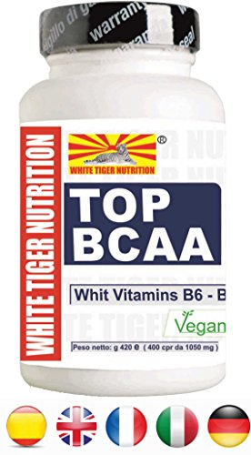 BCAA Aminoácidos Ramificados 2: 1: 1. | 200 Comprimidos 270 gr | con Vitaminas B6 y B1 Aumento de Masa Muscular Recuperación Valina Leucina Isoleucina Suplementos Ciclismo Bodybuilding