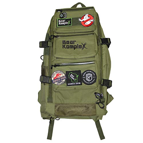 Bear KompleX Mochila táctica Militar de 3 días para Senderismo, Caza, Fitness, Acampada y al Aire Libre 1000D Mochila de Nailon, Verde OD (Green)