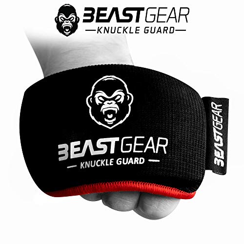 Beast Gear Protector Nudillos Boxeo Avanzados – Cubre Nudillos para Deportes de Combate, MMA, Artes Marciales, Defensa.