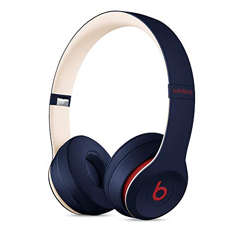 Beats Solo3 Wireless - Auriculares supraaurales - Chip Apple W1, Bluetooth de Clase 1, 40 horas de sonido ininterrumpido - Marino Club