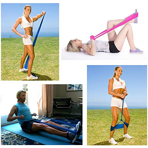 Beautifive Gomas Elasticas Fitness, Juego de 3 Mini Bandas Elasticas de Resistencia, Cintas Elasticas Musculacion para Fisioterapia, Rehabilitación, Yoga, Pilates y Entrenamiento de Fuerza