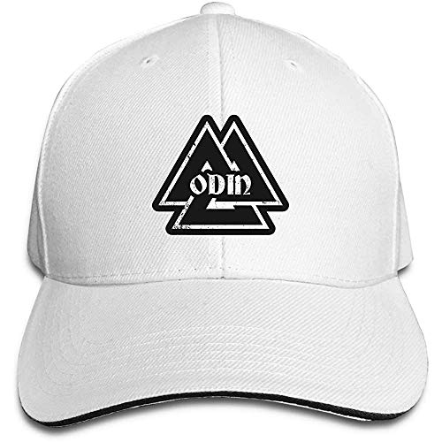 BeiBao-shop Odin Wodan Valknut Symbol Trucker Gorra de béisbol Sombrero sándwich de Pico Ajustable