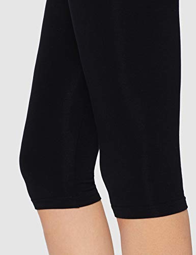 Bellinella BL1005, legging premamá Mujer, Negro (Schwarz), 38 (Talla del fabricante: Medium)