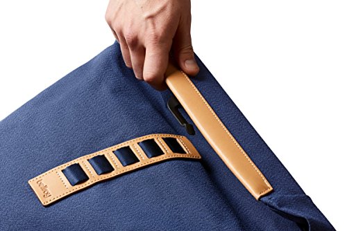 Bellroy Shift Backpack,Mochila de Tejido Resistente al Agua (portátil de 15”, Botella de Agua, Cambio de Ropa, Efectos personales) Ink Blue