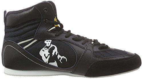 BenLee Rocky Marciano The Rock - Botas de Boxeo para Hombre Negro Negro/Gris Talla:44