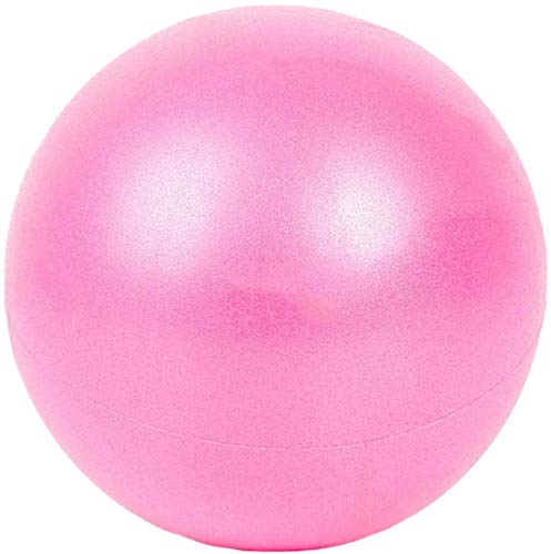 BESLIME - Pelota de pilates (25 cm) con pipeta inflable para estabilidad, barre, pilates, yoga, entrenamiento de núcleo