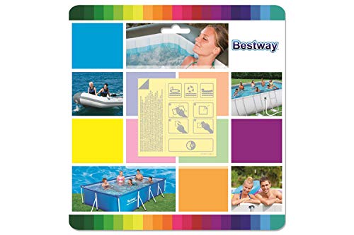 Bestway 62091 - Kit de Reparación Parche Adhesivo Bajo el Agua 10 Unidades