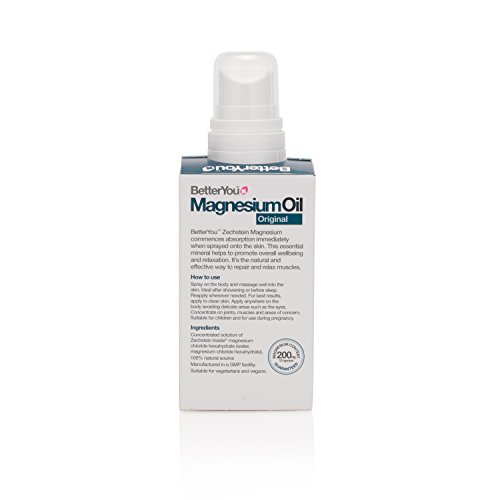 Better You 0200520100 Magnesio Aceite Spray Corporal 100 ml - 500 g