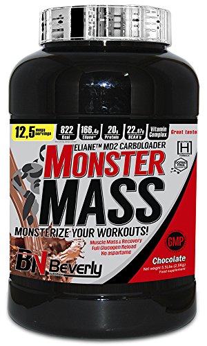 Beverly Nutrition Monster Mass Carbohidratos Sabor Chocolate - 2500 gr