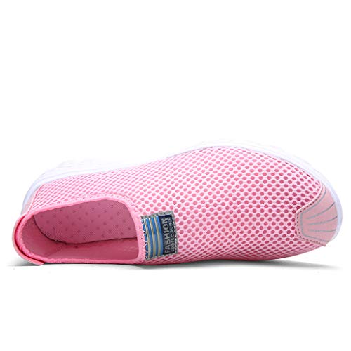 BHYDRY Zapatillas Ligeras Transpirables de Malla de Moda Casual para Mujer Zapatillas Deportivas