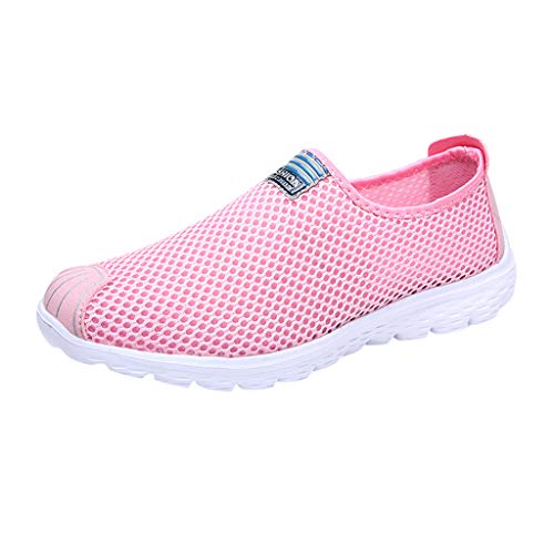 BHYDRY Zapatillas Ligeras Transpirables de Malla de Moda Casual para Mujer Zapatillas Deportivas