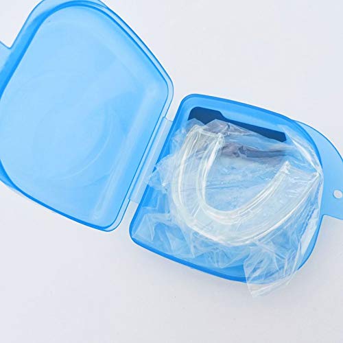 BianchiPatricia Mouth Bite Guard Mouthpiece Adjustable Night Guard Aid Sleep Eliminator Resin