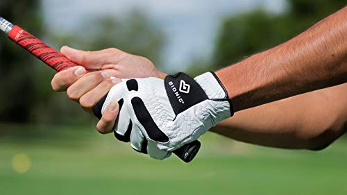 BIONIC Glove - Guantes de Golf StableGrip para Hombre con tecnología patentada de Ajuste Natural Hecho de Piel Cabretta auténtica de Larga duración, Duradero