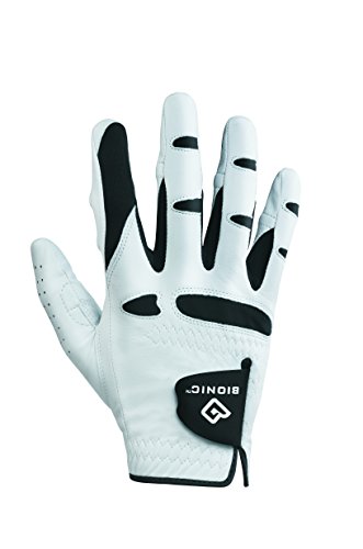 BIONIC Glove - Guantes de Golf StableGrip para Hombre con tecnología patentada de Ajuste Natural Hecho de Piel Cabretta auténtica de Larga duración, Duradero