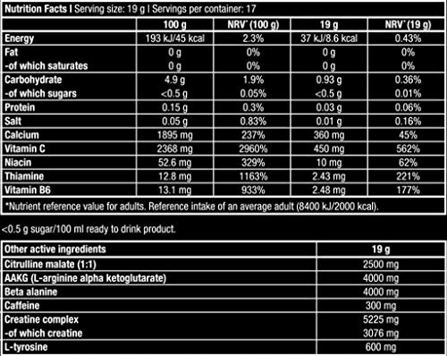 Biotech Black Blood Nox+ Óxidos Nítricos y Energéticos - 330 gr