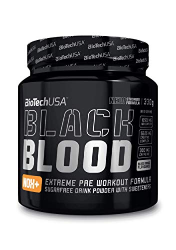 Biotech Black Blood Nox+ Óxidos Nítricos y Energéticos - 330 gr