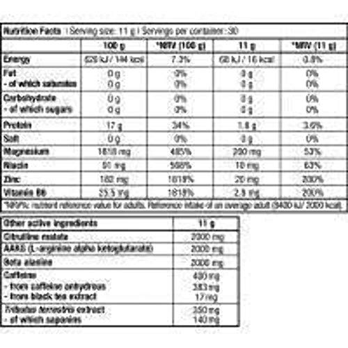 Biotech Black Blood Nox+ Óxidos Nítricos y Energéticos - 330 gr