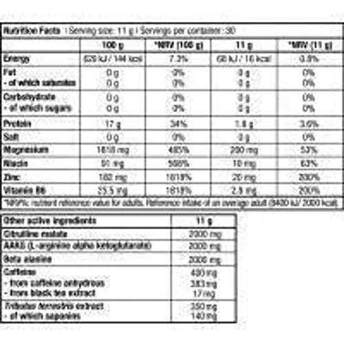 Biotech Black Blood Nox+ Óxidos Nítricos y Energéticos - 330 gr